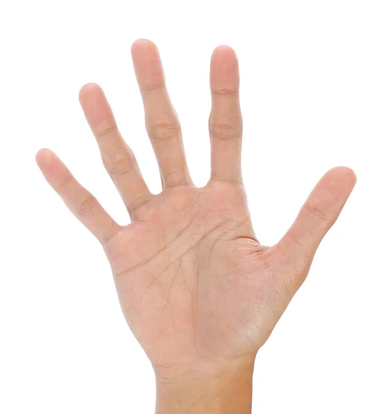 Χειρονομία χέρι — Φωτογραφία Αρχείου