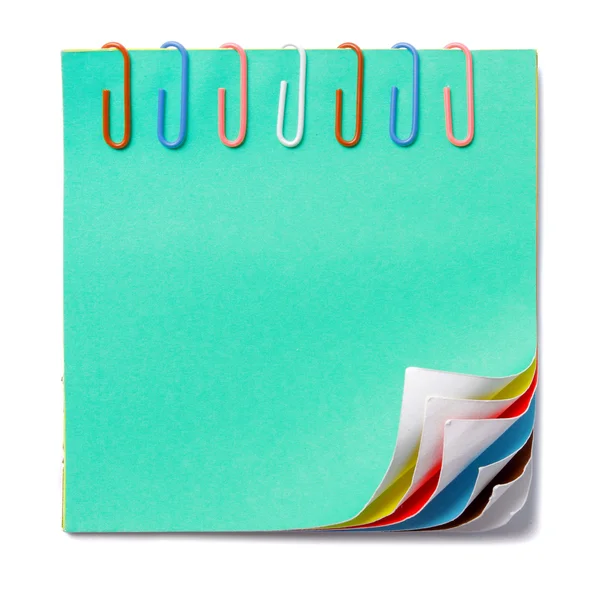 Colorful note — Stock Photo, Image