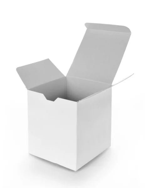 Bílý box — Stock fotografie