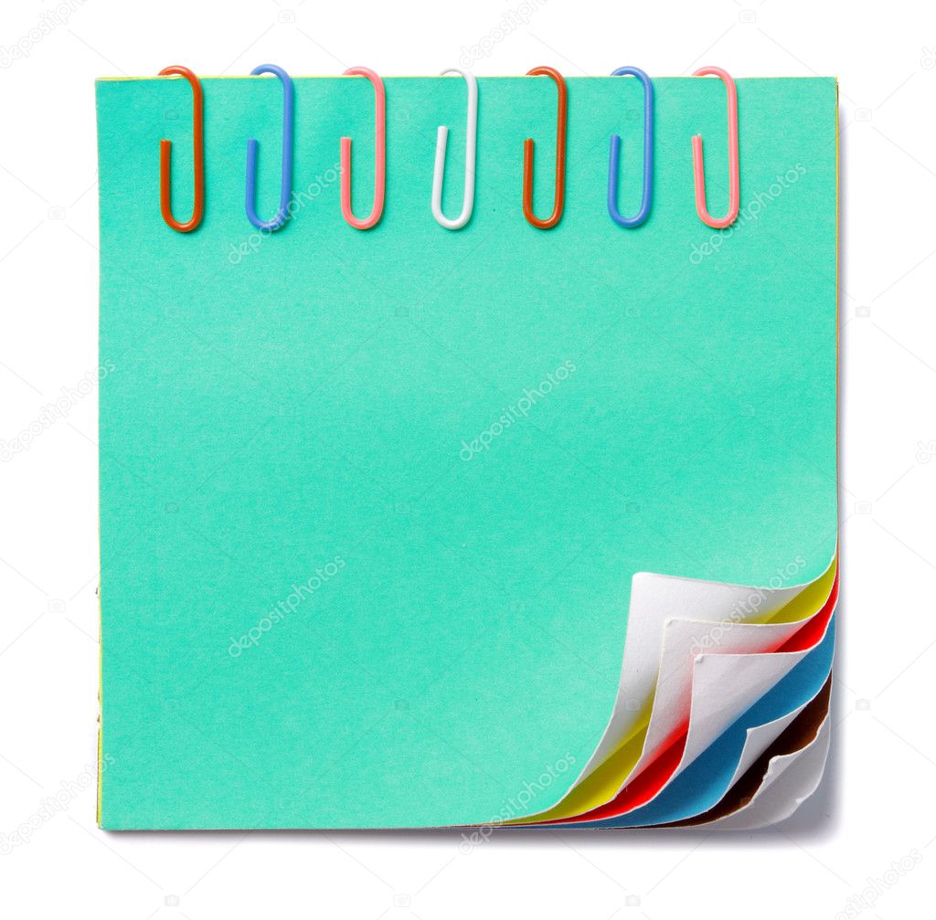 Colorful note