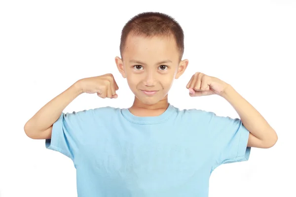 Strong little boy — Stock Photo, Image