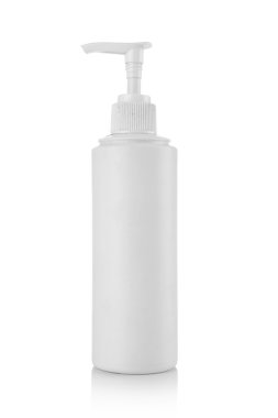 Plastic pump soap bottle clipart