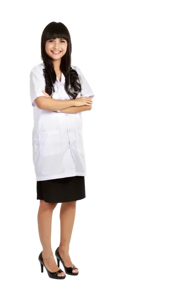 Full length Nurse standing — Stock Photo, Image