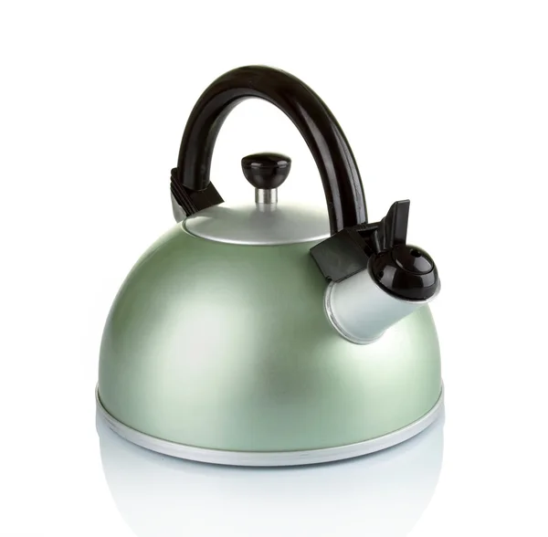 Big series of images of kitchen ware. Kettle — Stock Photo, Image