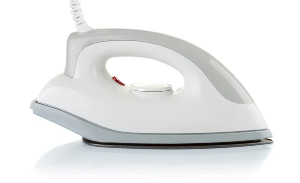 Modern electric iron with wire — Stock Photo, Image
