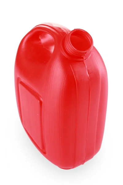 Kırmızı jerry can — Stok fotoğraf