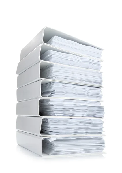 Stack file Office binder — Stock Photo, Image
