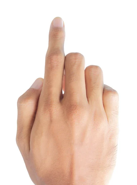 Muestra el dedo —  Fotos de Stock