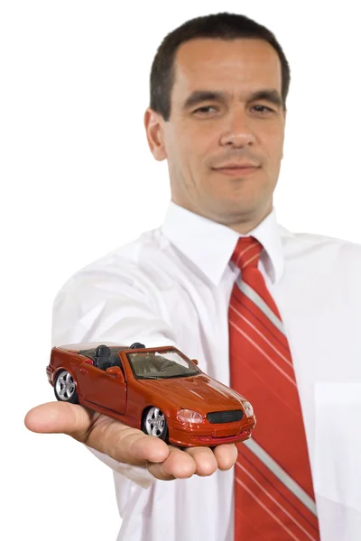 Oferta de préstamo de coche — Foto de Stock
