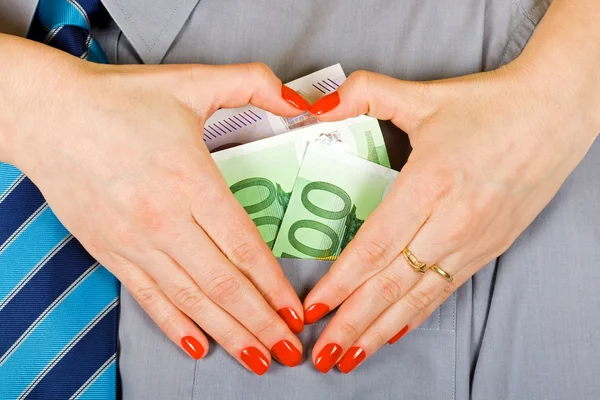 Love of money — Stock Photo, Image