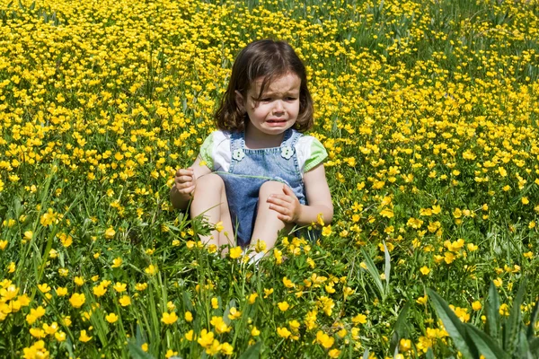 Huilend meisje — Stockfoto