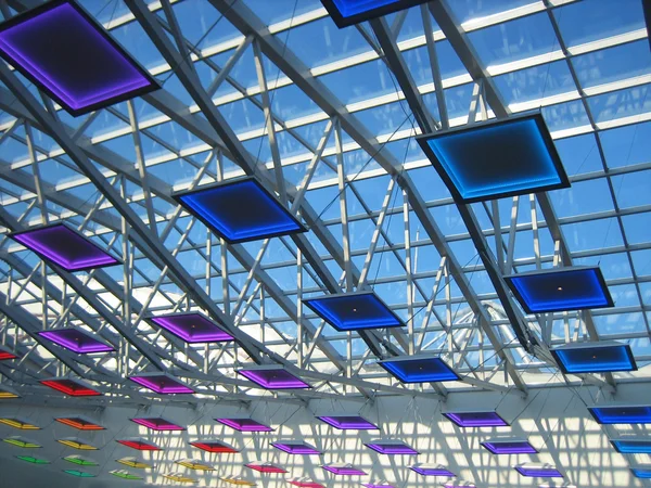 Gekleurde plafond — Stockfoto