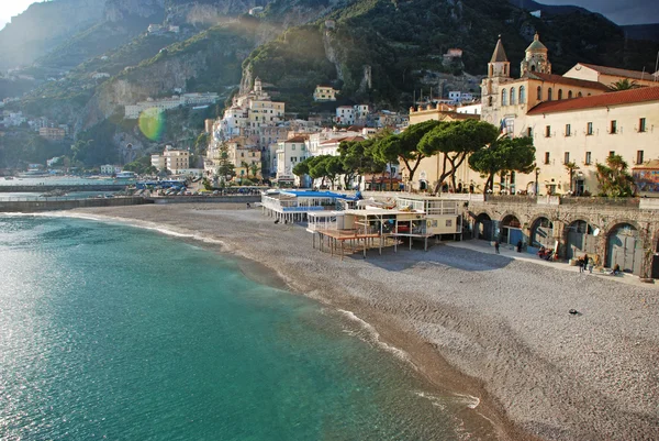 Widok wybrzeże Amalfi — Zdjęcie stockowe