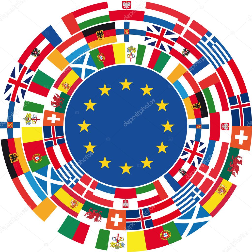 United Europe. Vector illustration