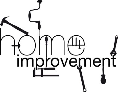 Home improvement. Vector illustration clipart