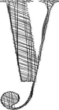 el yazı resim çizmek.