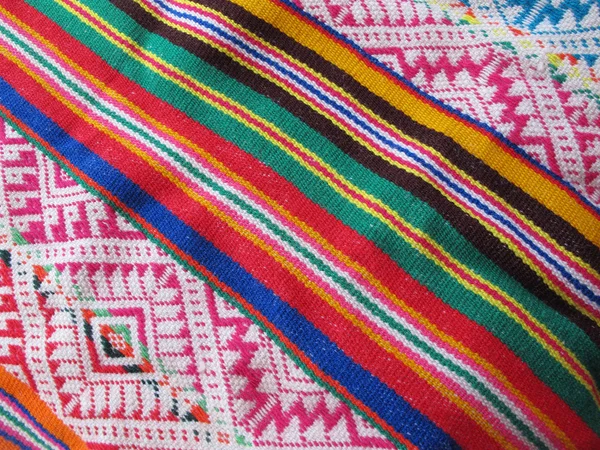 ペルーの手作り毛織り物 — ストック写真