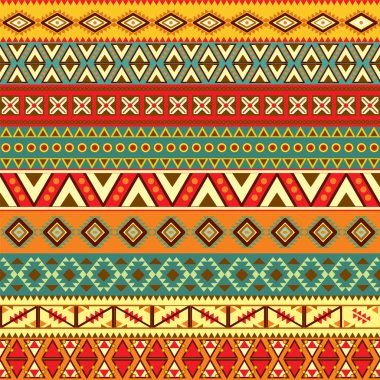 Ethnic strips motifs