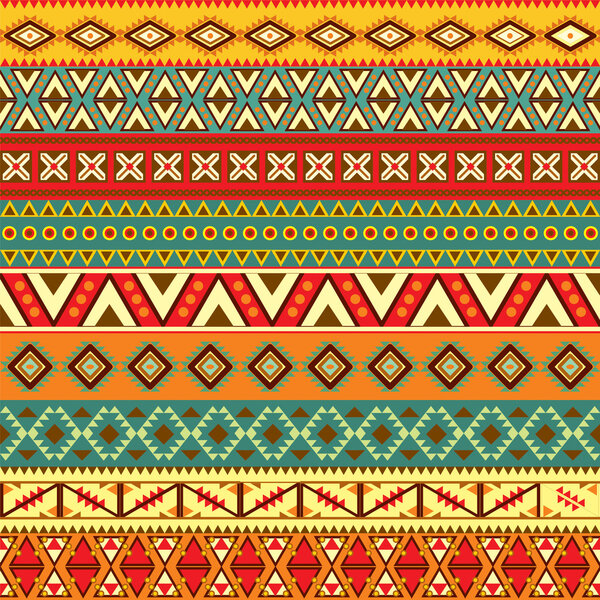 Ethnic strips motifs