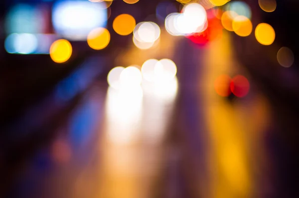 Defokusert trafikklys – stockfoto