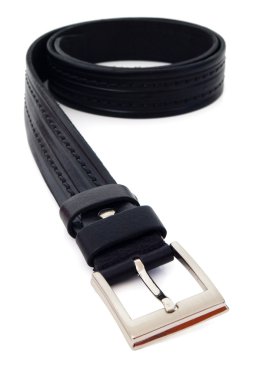 Black belt isolated clipart