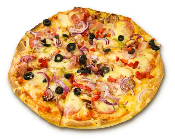 Pizza fraîche — Photo