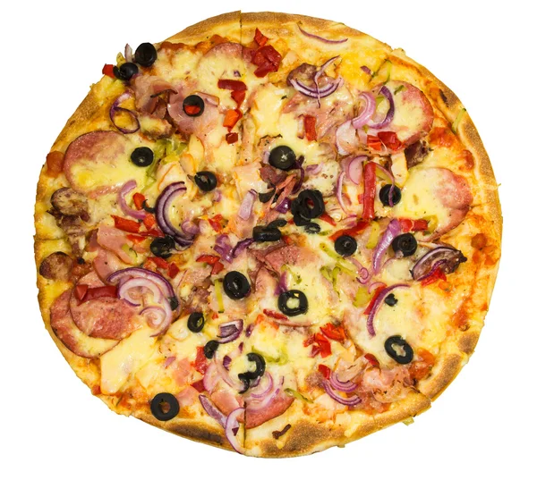 Pizza ronde — Photo