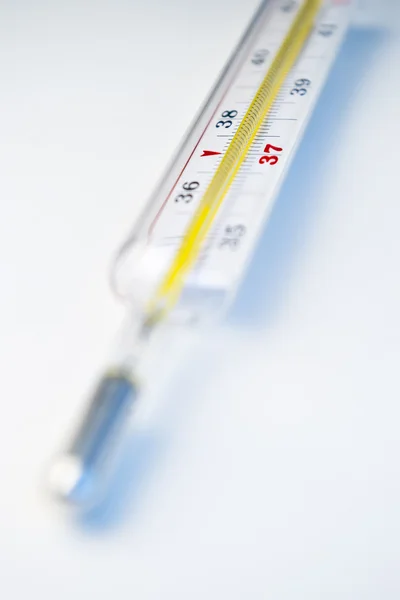 stock image Thermometer with blue shadow