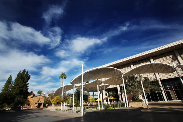 stock image ASU campus next to the library!