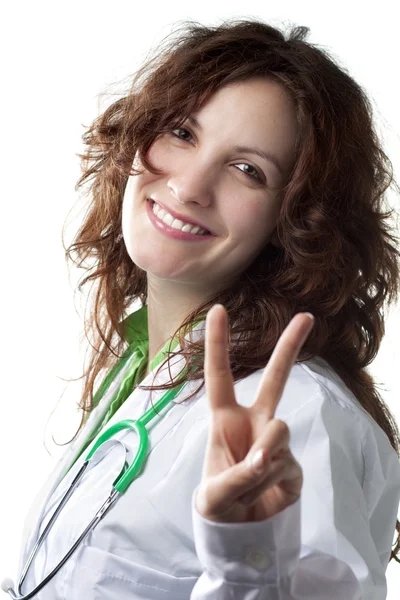 Successful Woman Doctor — Stock Photo, Image