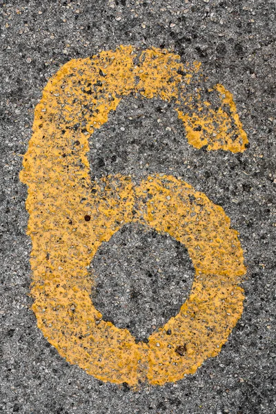 stock image Parking Number 6 or 9