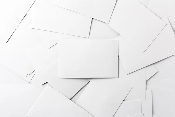 Scattered Business Cards — Stock Photo, Image