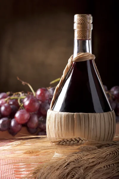 Stock image Red Wine Flask