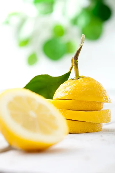 Sliced Lemon — Stock Photo, Image