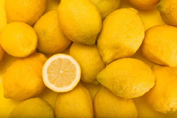 Lemons Background — Stock Photo, Image