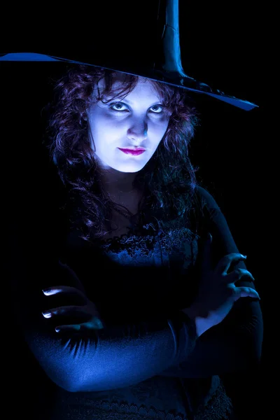 Hezké modré čarodějnice — Stock fotografie