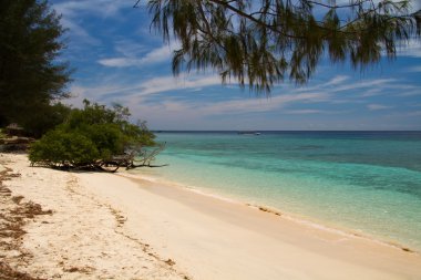 Cennet plaj ve deniz ada, gili Adaları