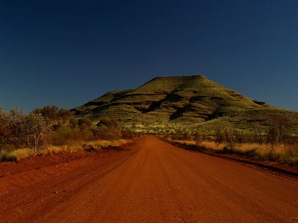 Austrália Outback Dirt Road — Fotografia de Stock
