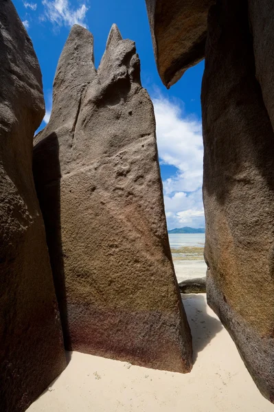 Background granitic rocks — Stock Photo, Image