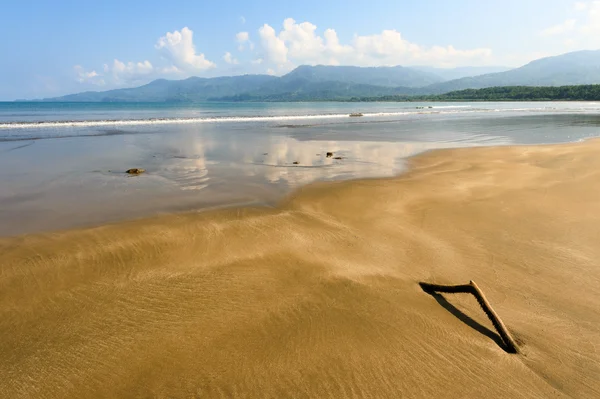 Plaży Kostaryki — Zdjęcie stockowe