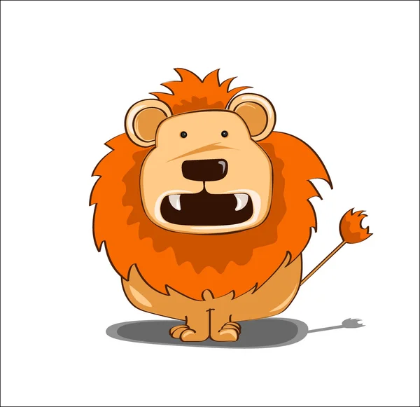 stock vector Cute lion