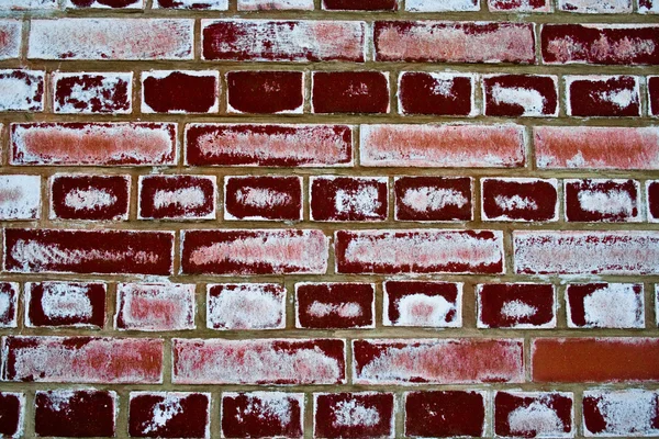 Sfondo del vecchio muro rosso . — Foto Stock