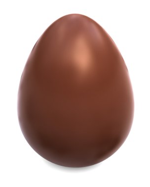 Chocolate egg clipart