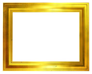 Golden frame clipart