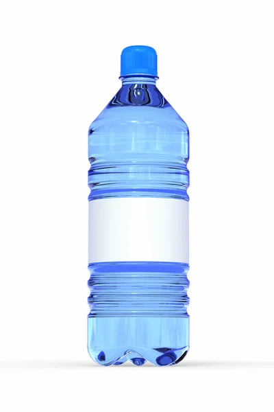 Μπουκάλι με νερό — Φωτογραφία Αρχείου
