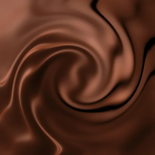 Schokoladenwirbel — Stockfoto