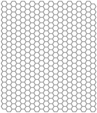 Hexagon background texture clipart