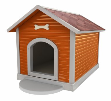 Dog's kennel clipart