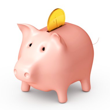 Piggy bank clipart