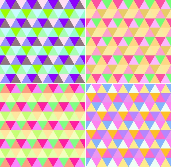 Motifs géométriques colorés — Photo